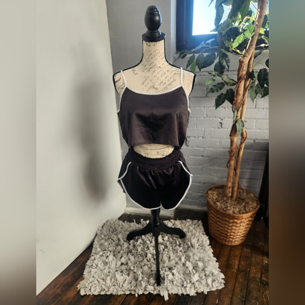 Black and White Athletic Set